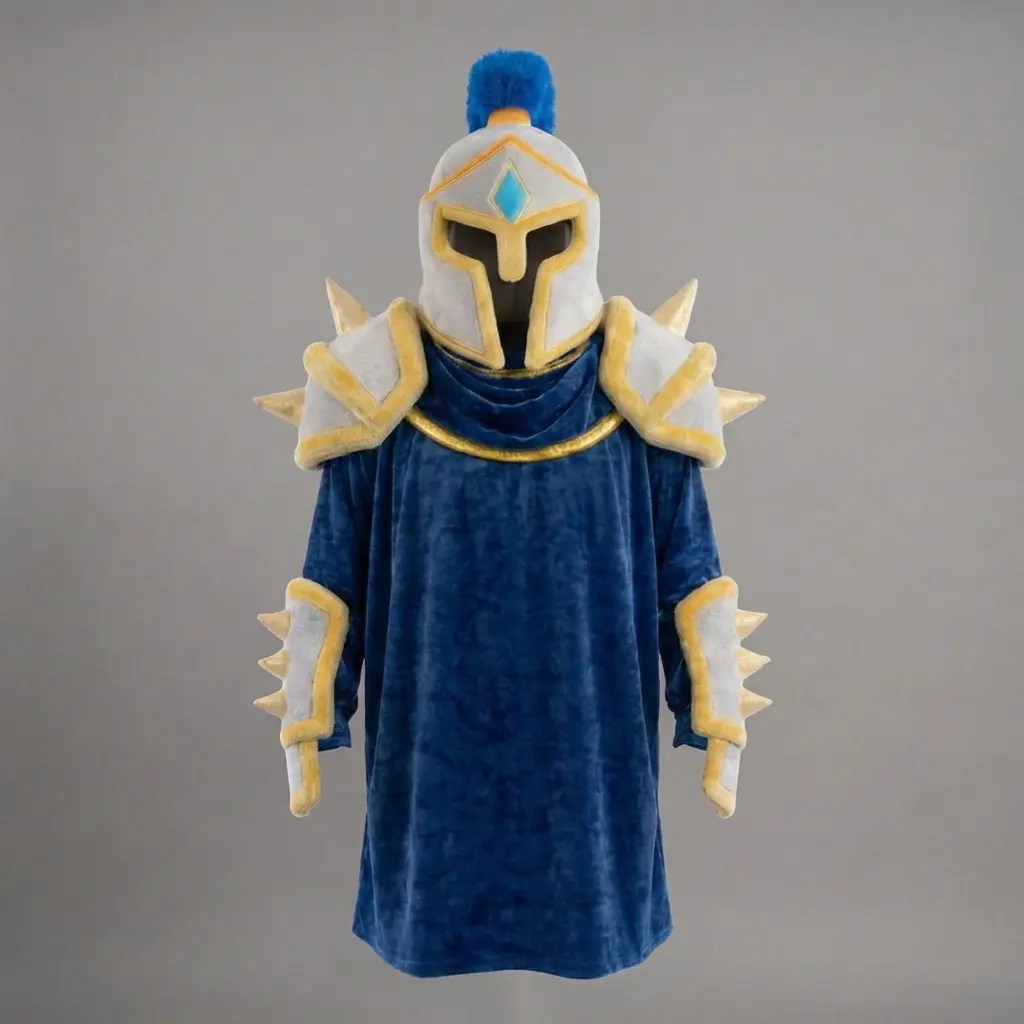 CozyRelic Plush Knight Costume